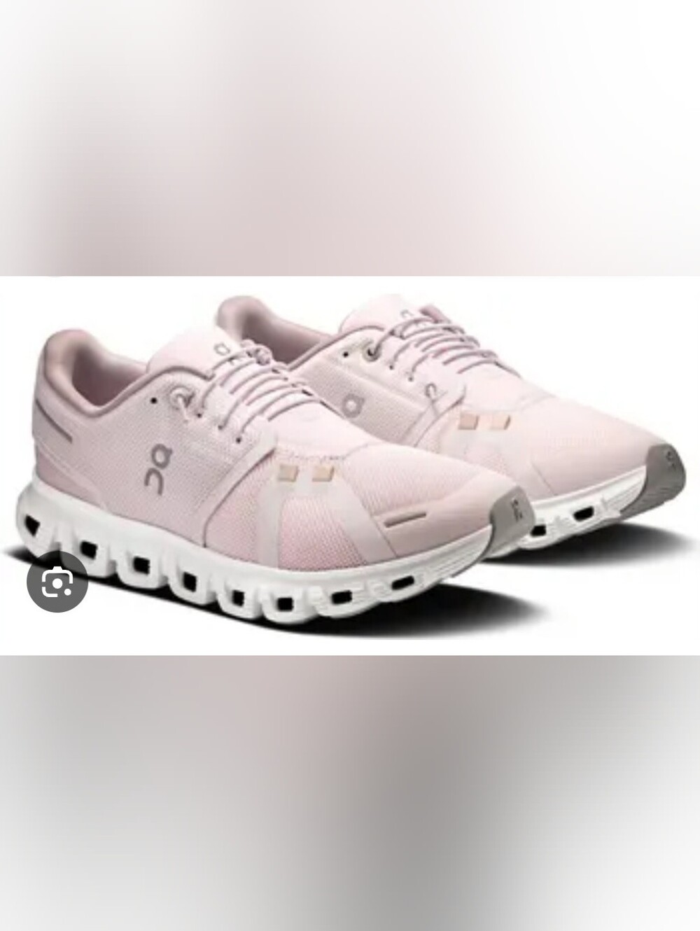 Size 7 On Cloud 6 Salt / Ga Rdenio/ Women Cloud Running Shoes — Light Pink/White